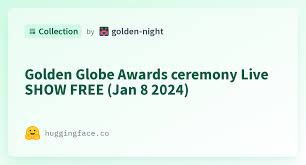 golden globe awards ceremony live show