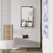 Black Wall Bathroom Mirror