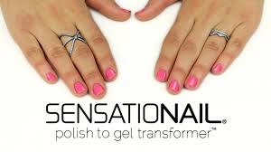 sensationail polish to gel transformer