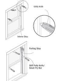 how to install double hung windows