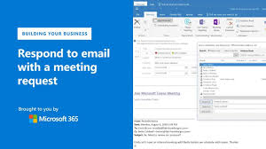 a meeting request tips in outlook