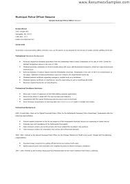 New Police Officer Resume Examples Example Letsdeliver Co