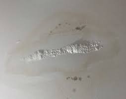 what caused water stains on ceiling