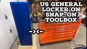 us general locker on snap on toolbox