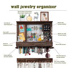 Jewelry Organizer Wall Mounted Jewelry