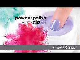 Cuccio Pro Powder Polish Step By Step Youtube