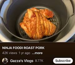 roast pork ninja recipes uk