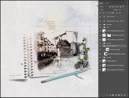 create a charcoal pencil photo effect