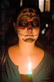 skull makeup mariachi dia de los