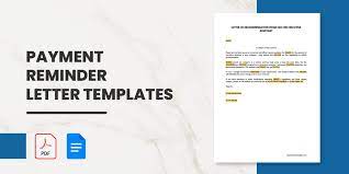 15 payment reminder letter templates