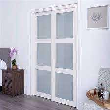 Sliding Closet Door Mdf White