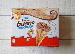 Kinder bueno ice cream cone, for your little moment of pleasure! Kinder Ice Cream Kinderschokolade Eis Stick Sandwich Und Bueno Cone