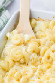 baked white mac and cheese feast and farm