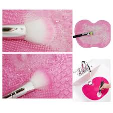 silicone cleaning mat makeup brush