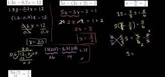 How To Solve Two Step Equations Math