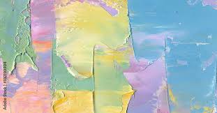 Abstract Painting Background In Pastel