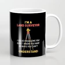 land surveyors gifts coffee mug