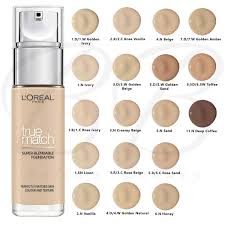 loreal paris true match foundation 6d