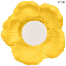 Yellow Flower Adhesive Wall Decor