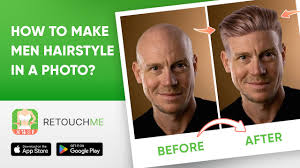 hairstyle photo editor male