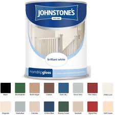 Details About Johnstones Non Drip Interior Exterior Gloss Paint 250ml 750ml