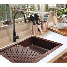 soluna copper kitchen sink 33