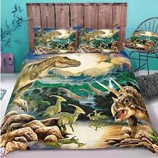 animal dinosaur duvet cover set quilt
