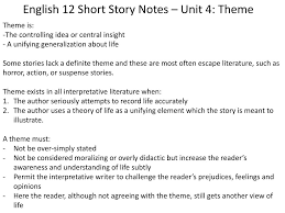 ppt english 12 short story notes