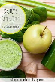 dr oz s green drink ww juice recipes