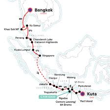 Direct flights from penang to bangkok (pen to bkk or dmk). Von Bangkok Nach Kuta Nachtmarkte Nationalparks Eine Adventure Trip Von Gebeco
