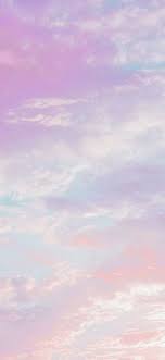 aesthetic sky and light pink clouds 4k