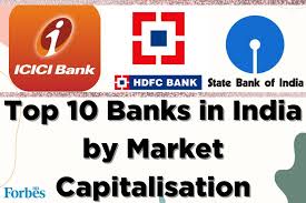 top 10 banks in india by market