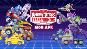 Angry Birds Transformers Mod APK - Unlimited Gems, Coins and Unlocked  Characters