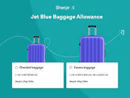 jet blue bage allowance sherpr