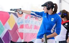 Anna korakaki comes close to her world's best 585 to secure qualification for the shooting final. Anna Korakaki Secures Her First World Cup Gold In Women S 25m Pistol