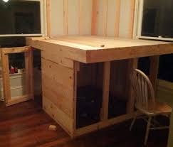 diy elevated kids bed frame with