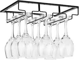 Fomansh Wine Glass Rack Under Cabinet