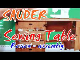 sauder sewing table you
