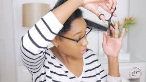 However, don't forget the ends of your twa still require care and attention. Trim Natural Hair Blow Dry At Home Queen Teshna