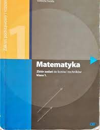 Podręcznik szkolny Matematyka 1 zbiór zadań zakres podstawowy i rozszerzony  - Ceny i opinie - Ceneo.pl