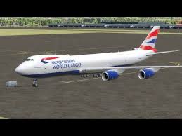 Vatsim British Airway World Cargo B747 8f Egll Gatwick Eddf Frankfurt