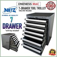 nietz 7 drawer cabinet roller 500