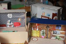 Shoebox Dollhouse Craft For Kids