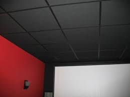 Black Acoustical Ceiling Tiles