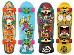 Категории с товарами santa cruz: Santa Cruz X The Simpsons Skateboard Collection Direkt Concept