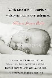 Newborn Baby Announcement Message Magdalene Project Org