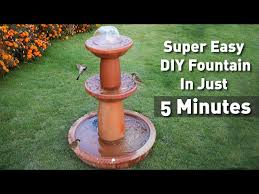 Super Easy Diy Water Fountain In Just 5