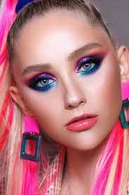 80s style makeup and hair get 50