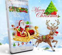 Belajar gambar mewarnai kartun natal sekolah dasar. Christmas Santa Winter Theme For Android Apk Download
