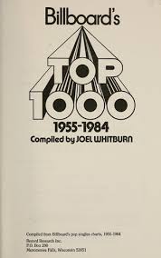 Billboards Top 1000 1955 1984 1984 Edition Open Library